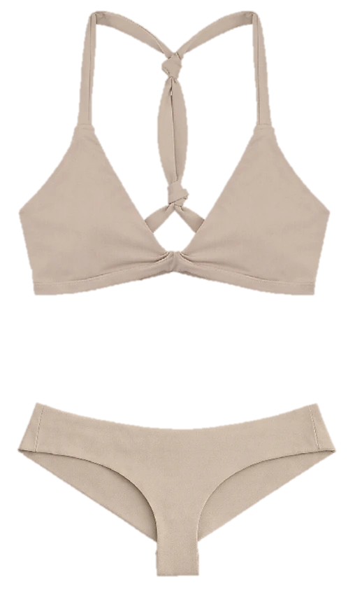 Image of BACK CROSS SWIMSUIT - BALLET