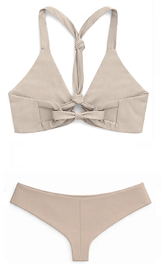 BACK CROSS SWIMSUIT - BALLET