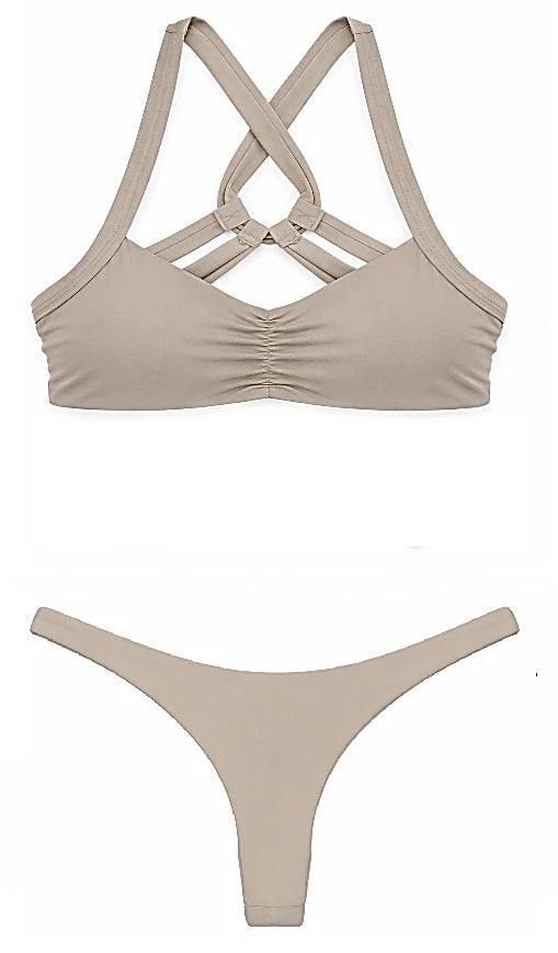 PUSH-UP GOFFRE' SWIMSUIT - BALLET