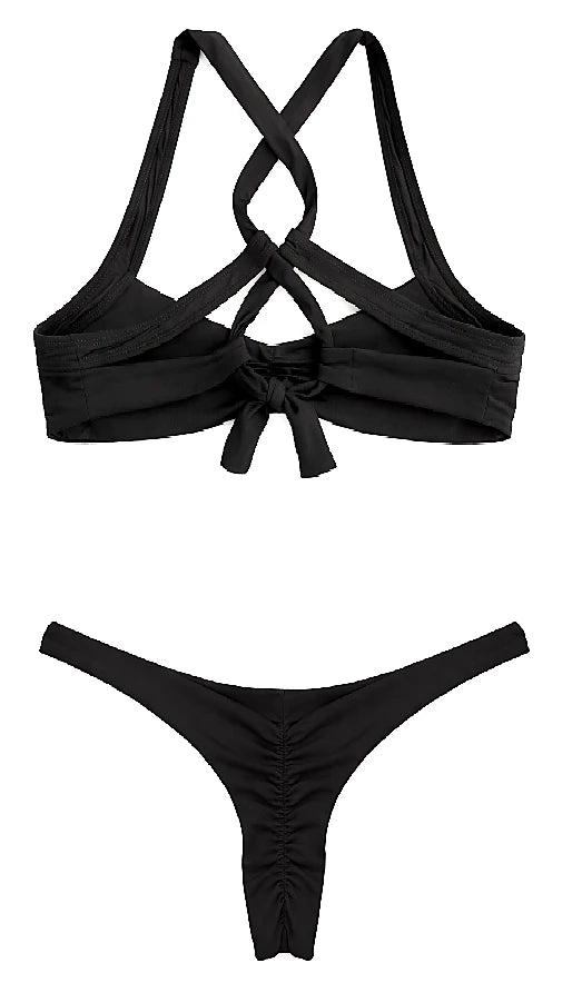 Image of PUSH-UP GOFFRE' SWIMSUIT - DRAMA
