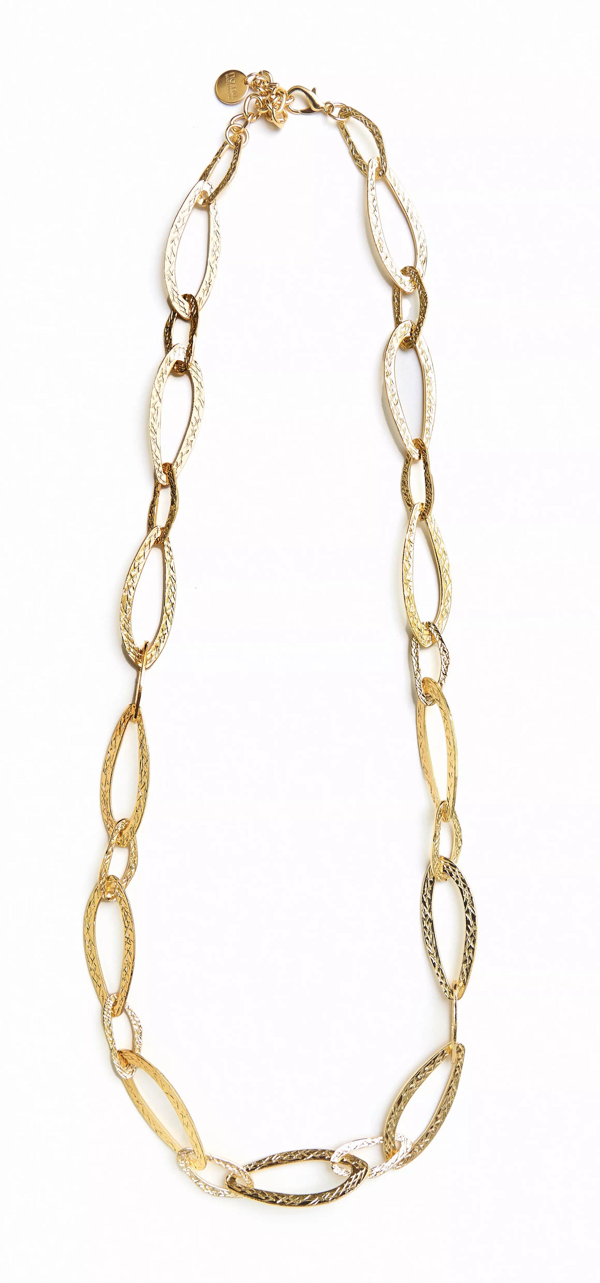 HAMMER OVAL NECKLACE