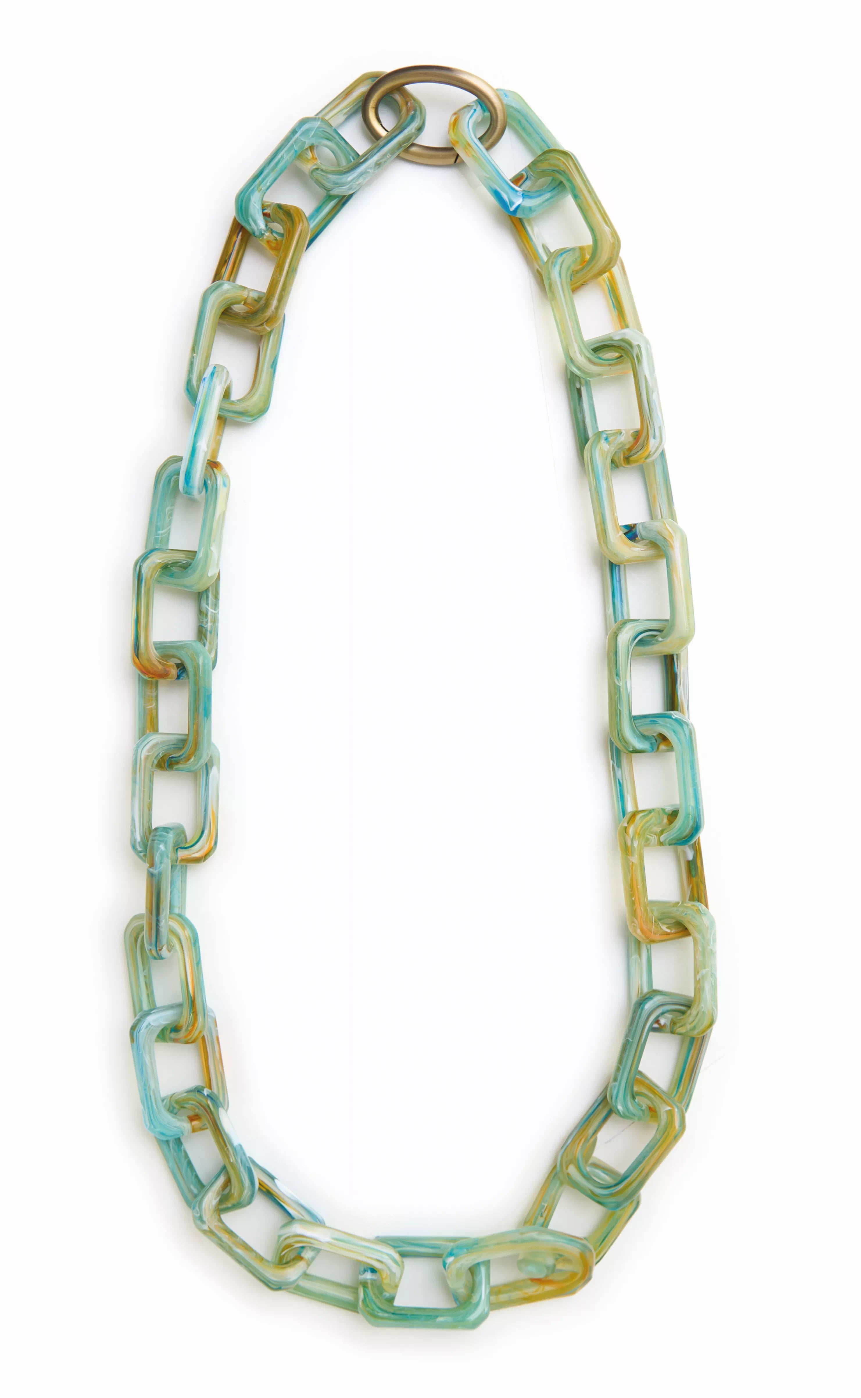 Image of GRETA SQUARE NECKLACE