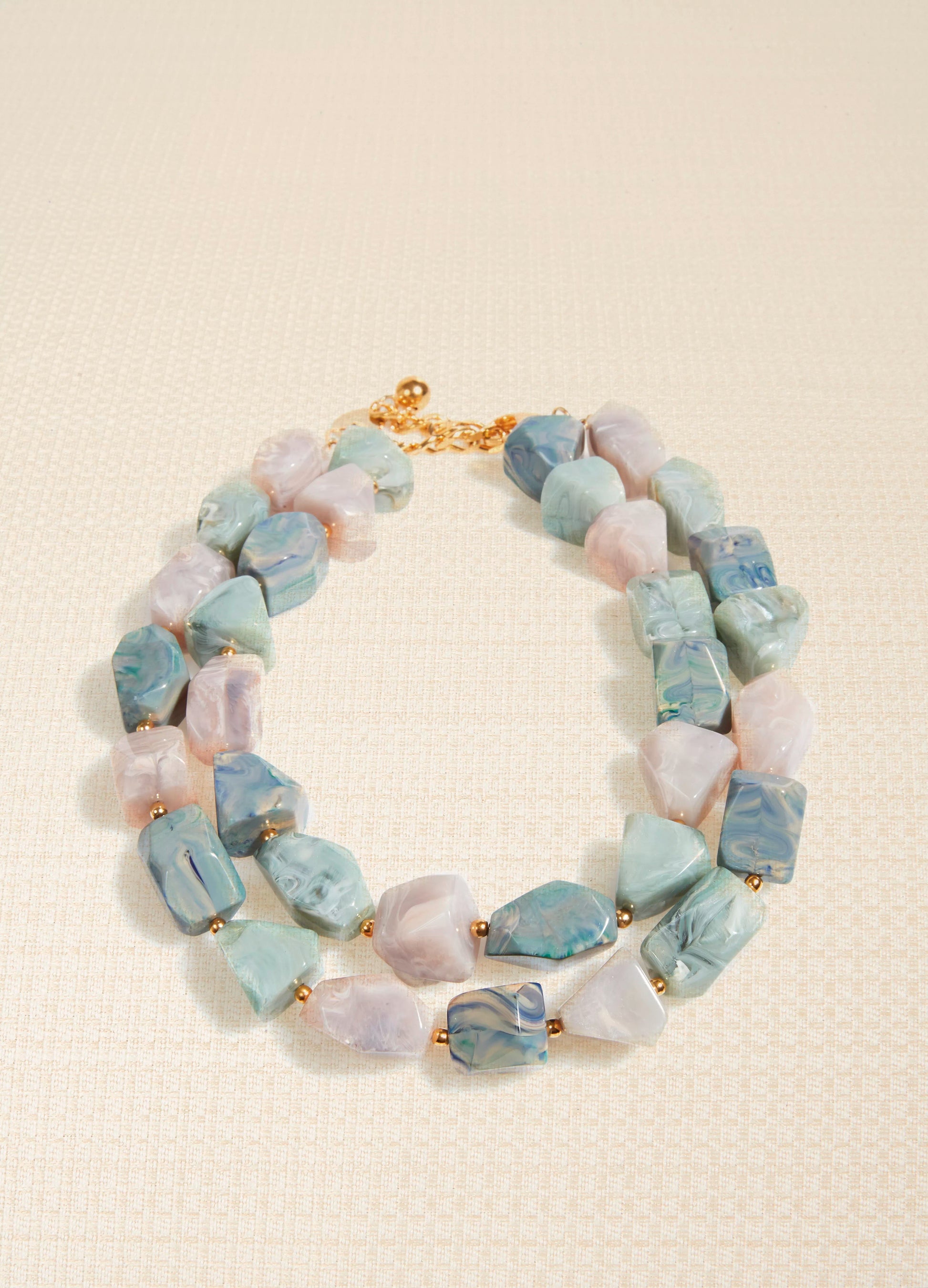 MARBLE 2 SHORT NECKLACE
