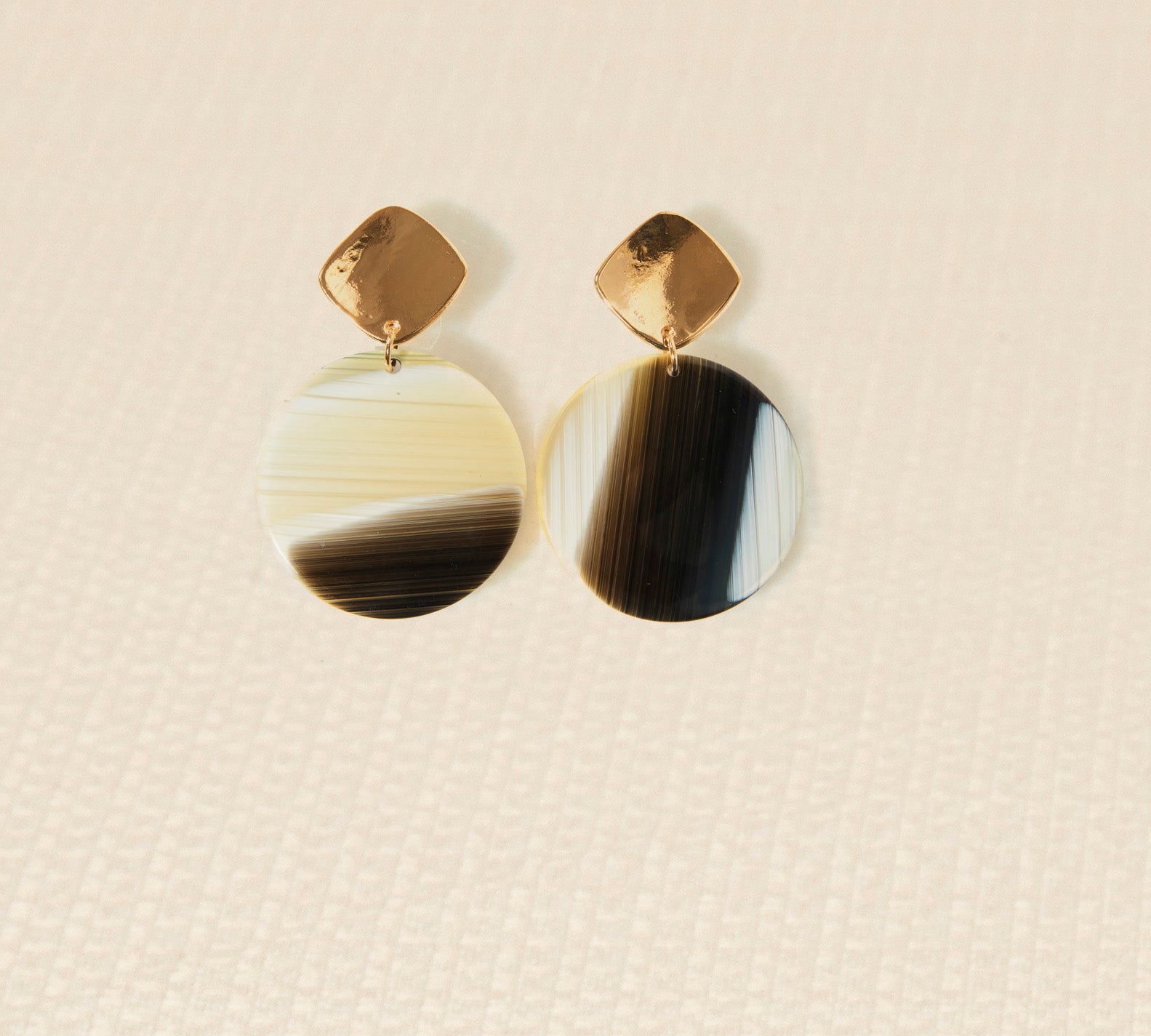 HORN DISCO EARRINGS