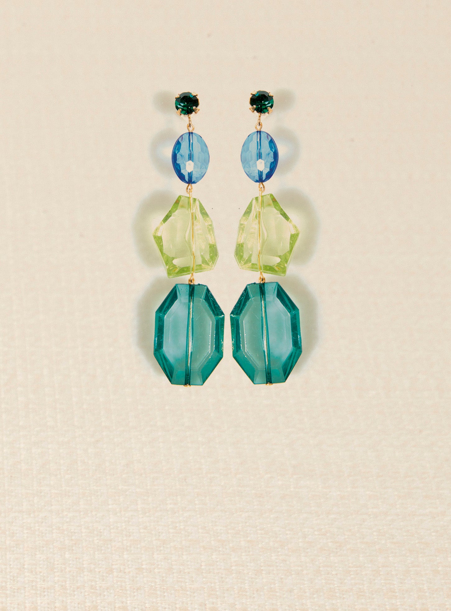 Image of MULTILINES EARRINGS
