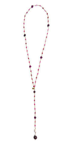 Image of PEARL STONE NECKLACE