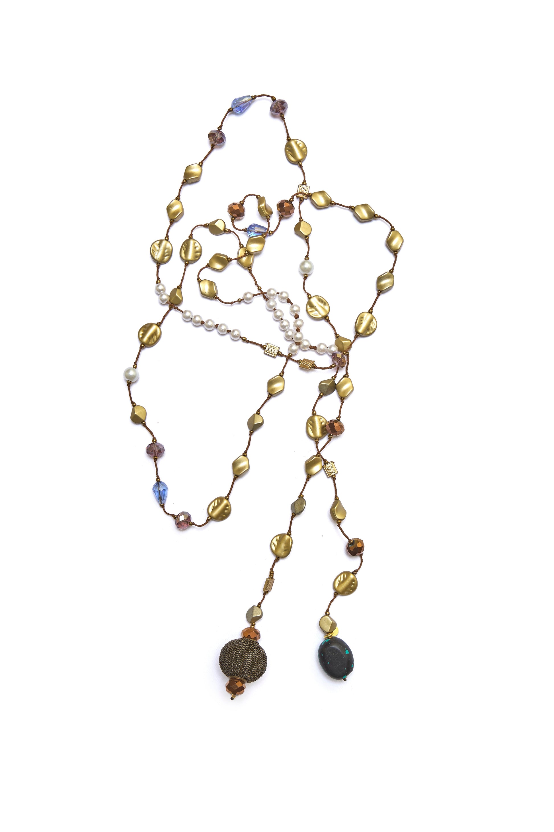 MIX TIE NECKLACE