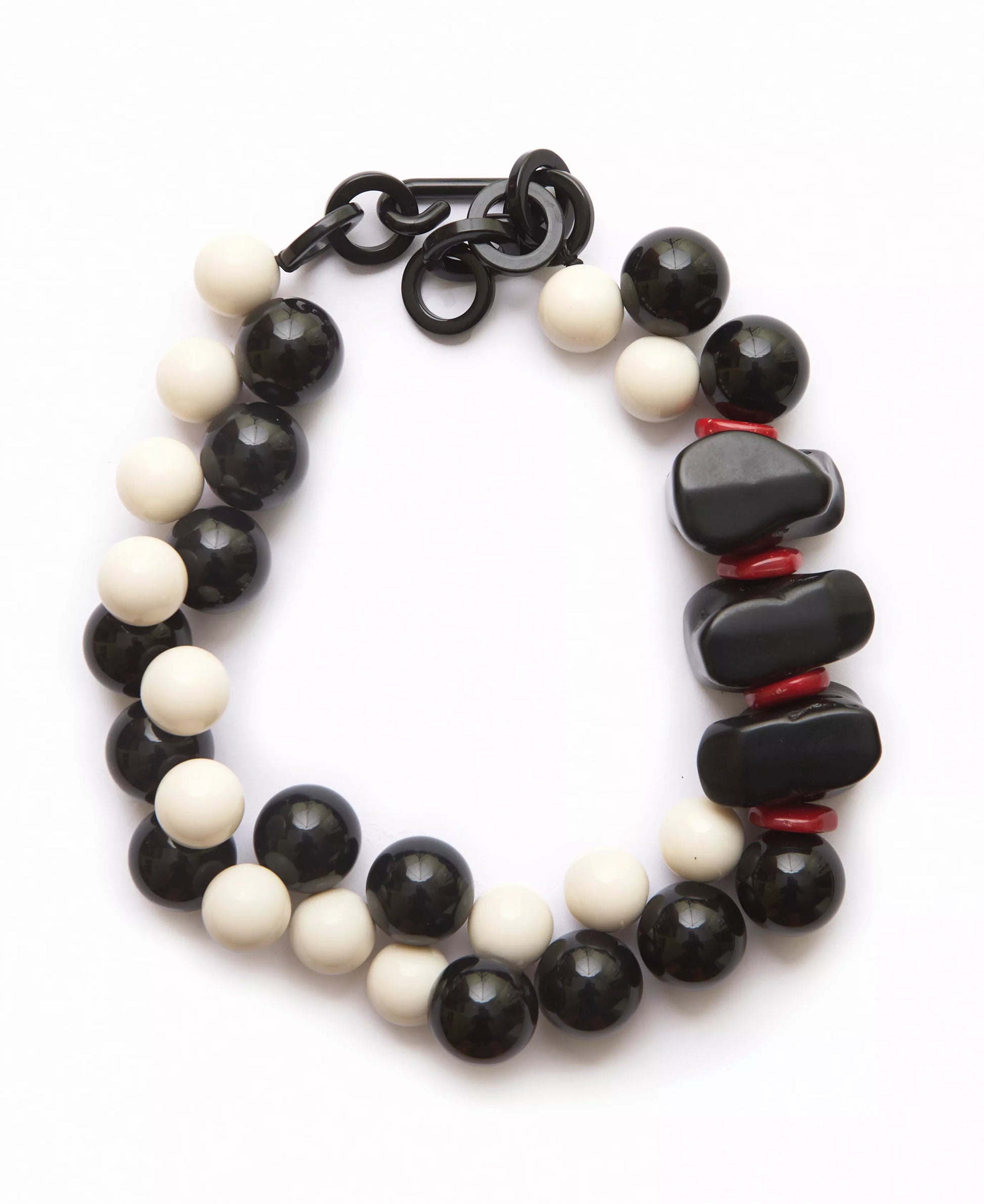 BOULE BICOLOR NECKLACE
