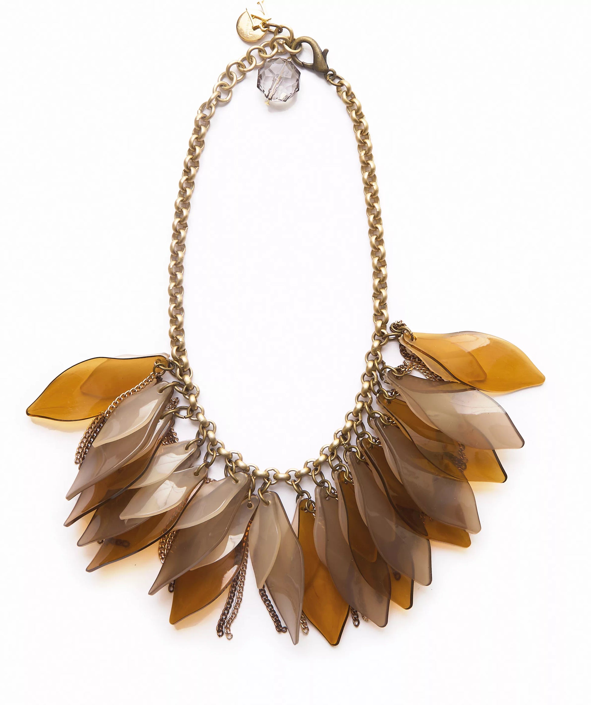 LEAVES SHORT NECKLACE