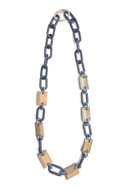 Image of CHAIN SQUARE NECKLACE