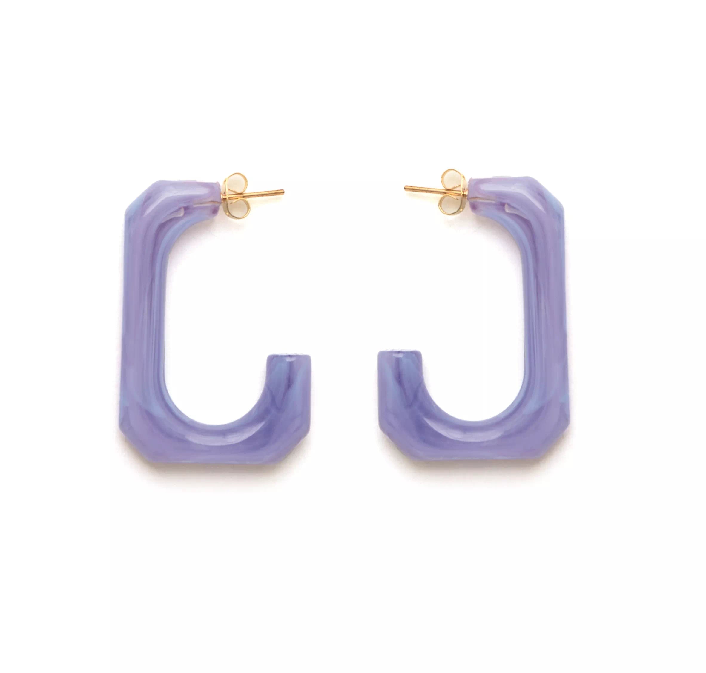 Image of GRETA SQUARE EARRINGS