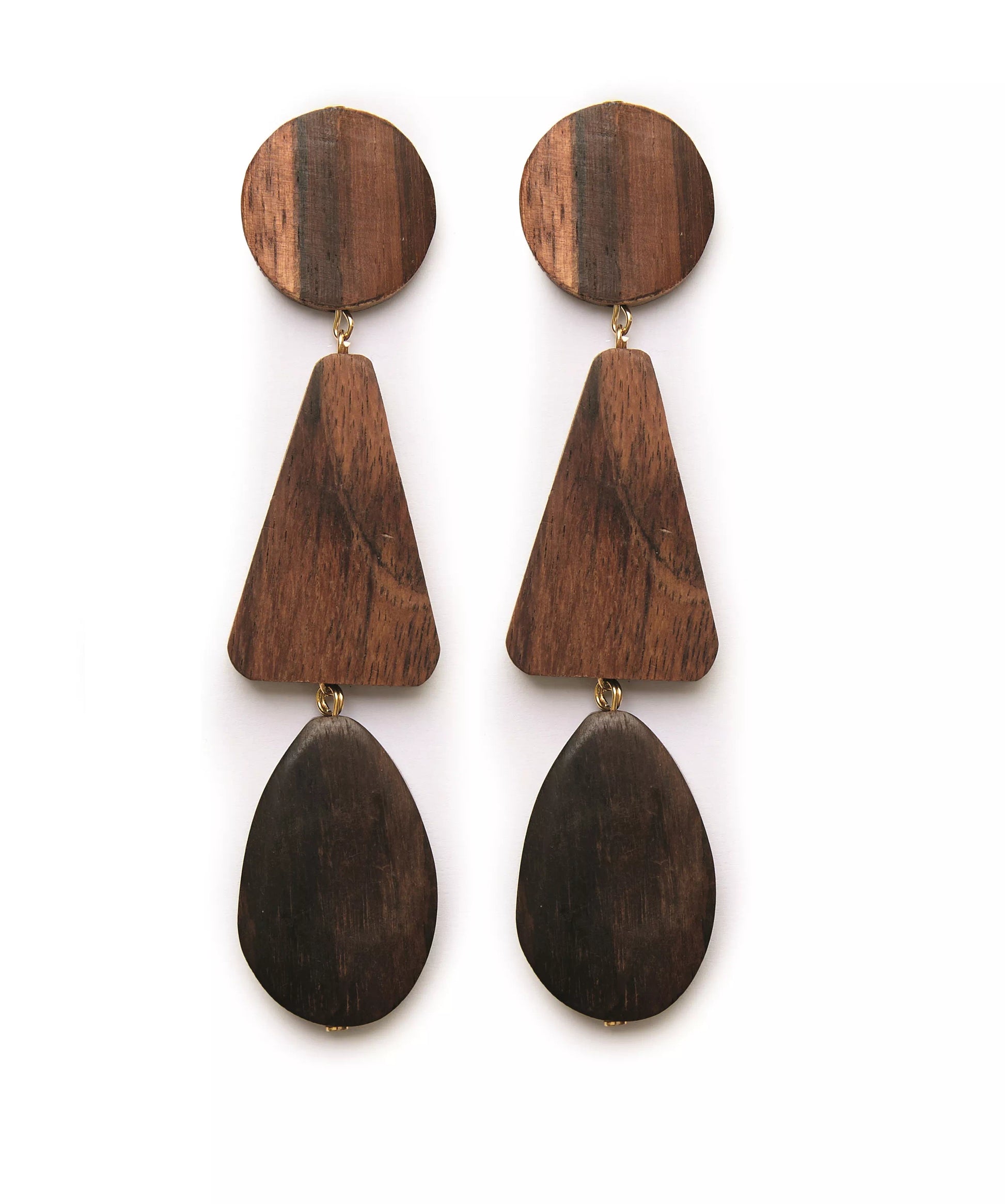 WOODY MIX EARRINGS