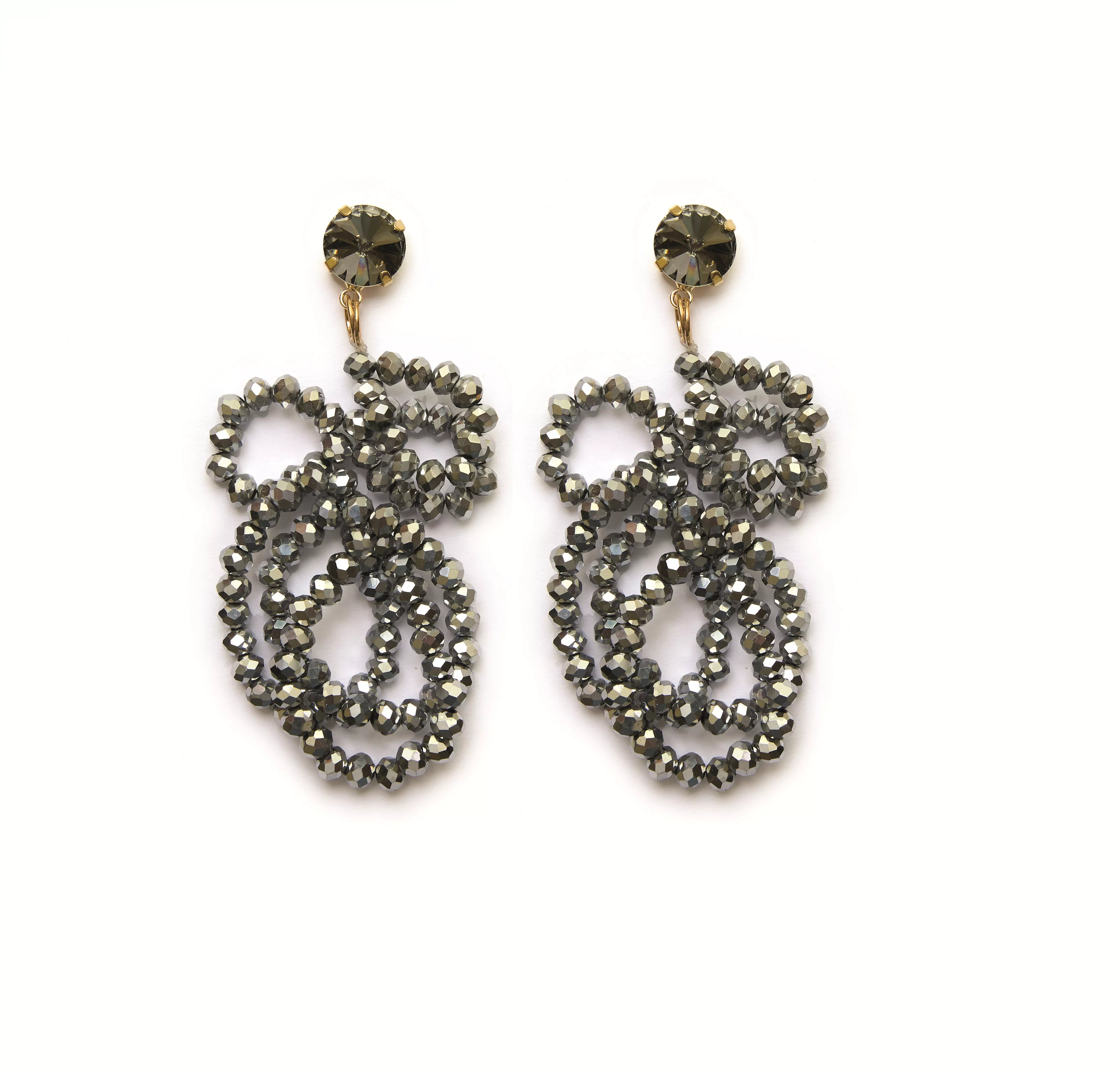 Image of CRYSTAL EARRINGS