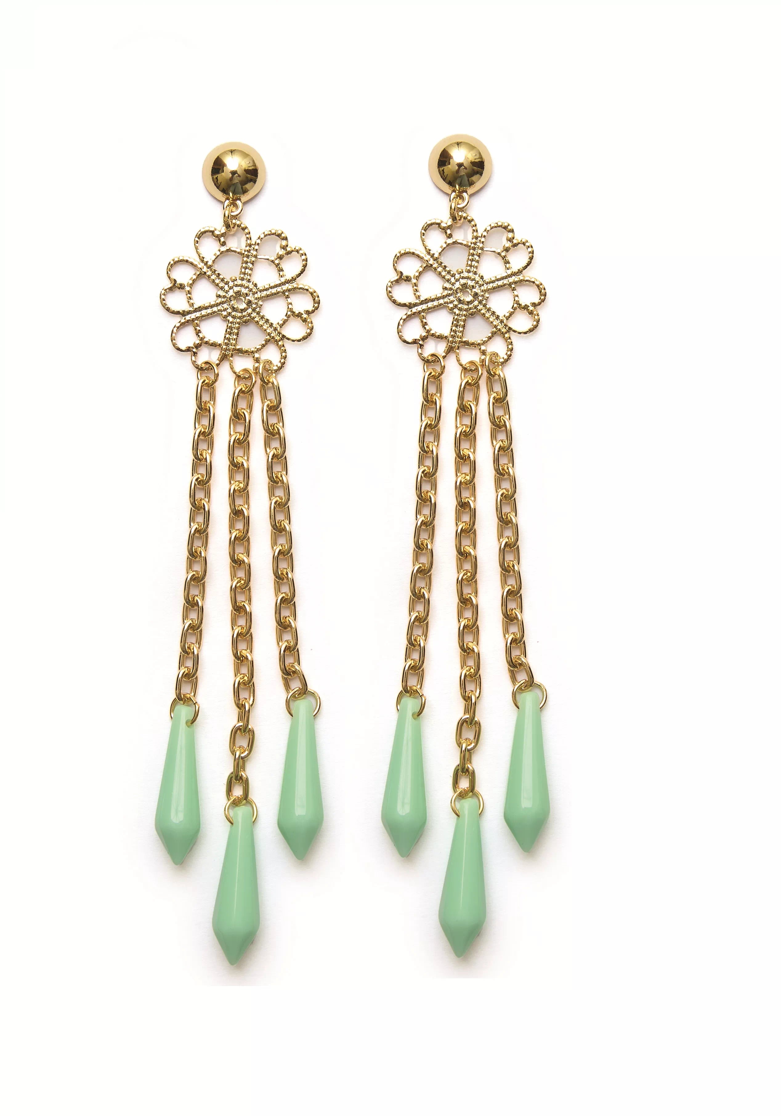 Image of DIADEMA SMALL EARRINGS