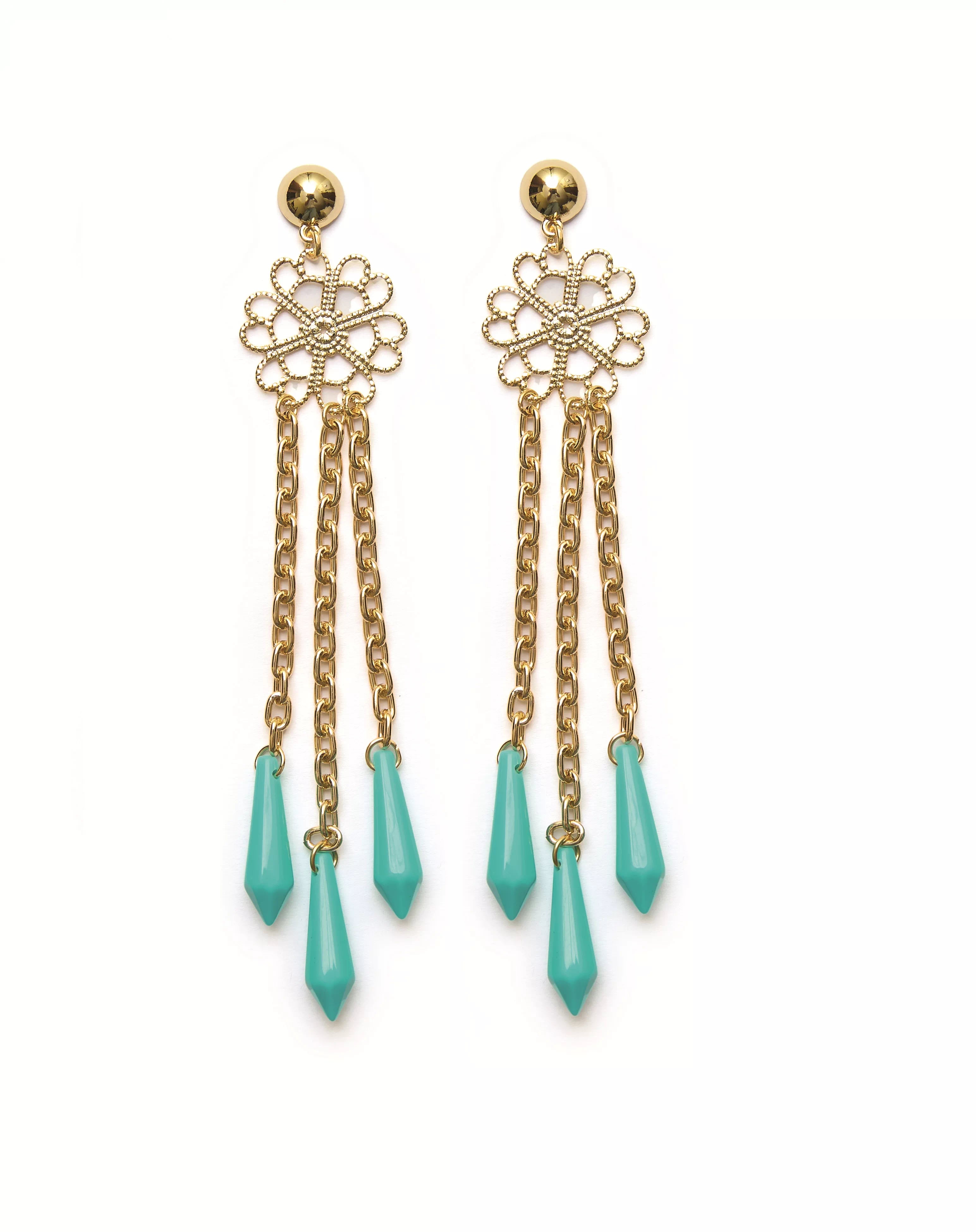 Image of DIADEMA SMALL EARRINGS