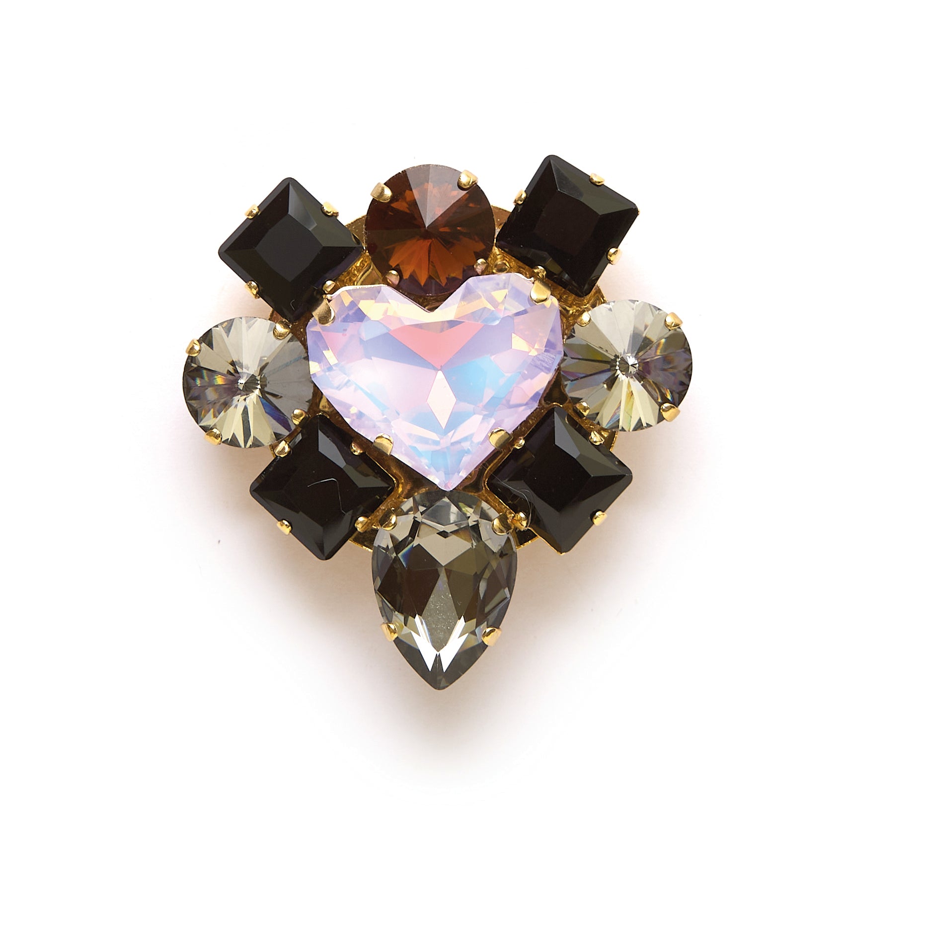 GRACE HEART BROCHE